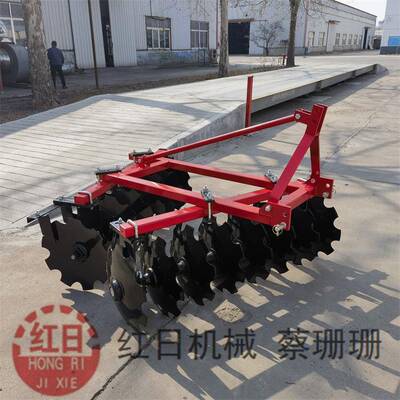 1BQX 1.5轻型圆盘耙农用机械圆盘耙出口缺口耙片供应16片轻耙