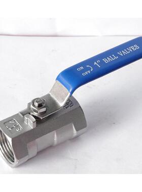 Q11F不锈钢丝扣球阀内螺纹内丝水开关阀门46分1寸2寸