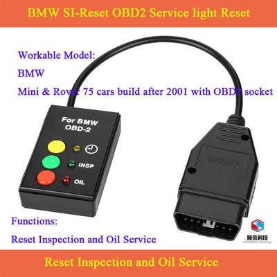 BMW SI Reset OBD2 Mini Rover 机油检查复位工具保养灯归零仪