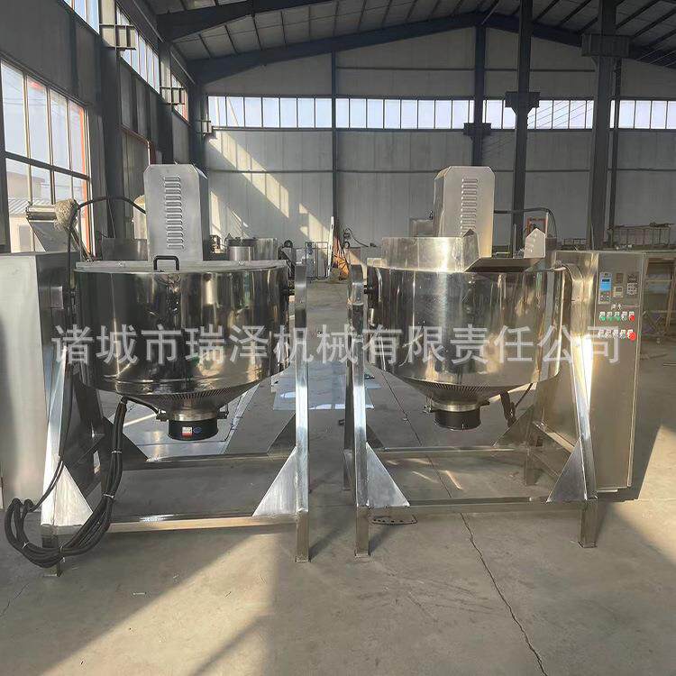 蘑菇酱加设 备HHV 豆浆稀饭熬制锅肉沙工拉酱加工设备 茶叶蛋卤煮