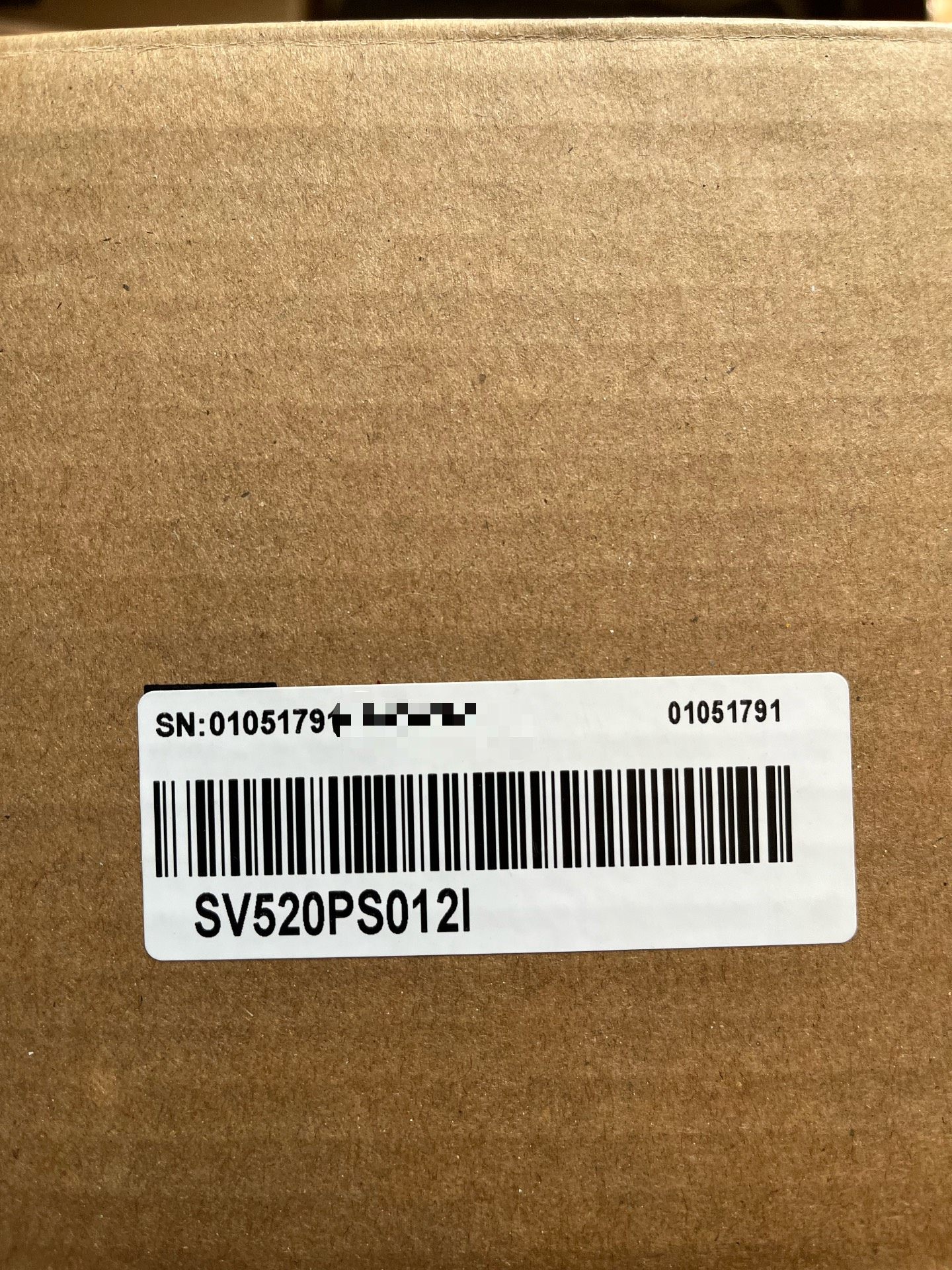 汇川驱动器SV520PS012I  全新原装正品，盒码一致，