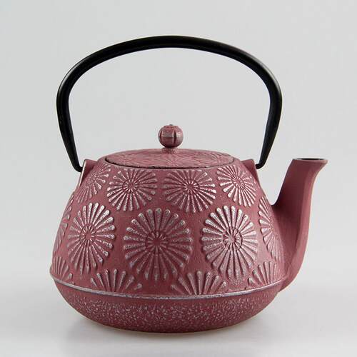 1200ml欧式西式手工泡茶壶煮茶壶铸铁壶烧水壶家用养生铁茶壶茶具