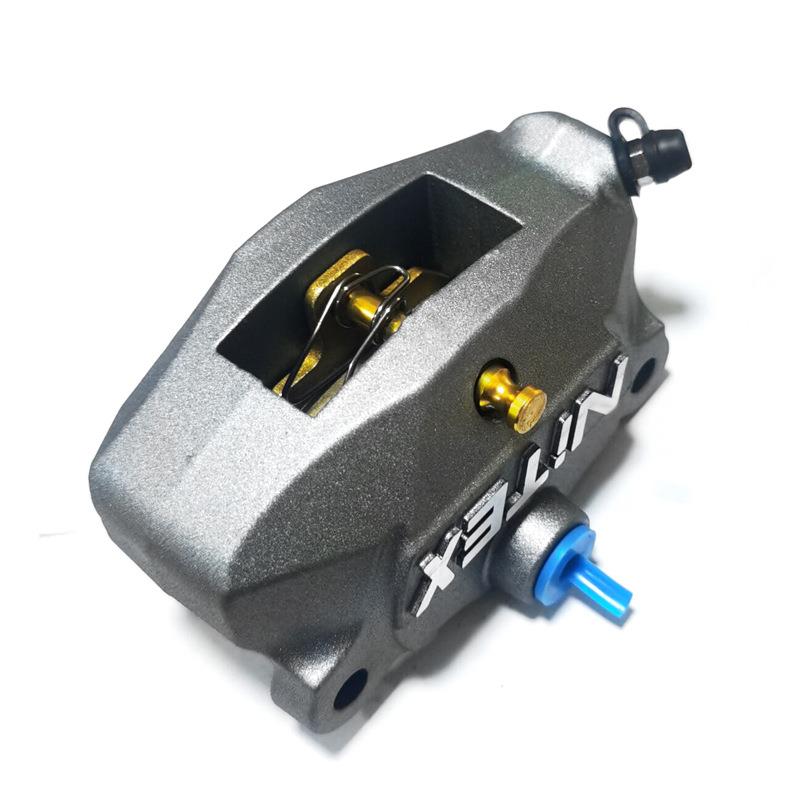 新款直销小螃蟹一体式刹车卡钳电动车摩托车改装碟刹下泵84MM