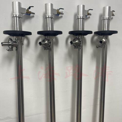 HP-A1/A2+SS304-1200气动抽液泵耐腐蚀化工插桶泵防爆气动油桶泵