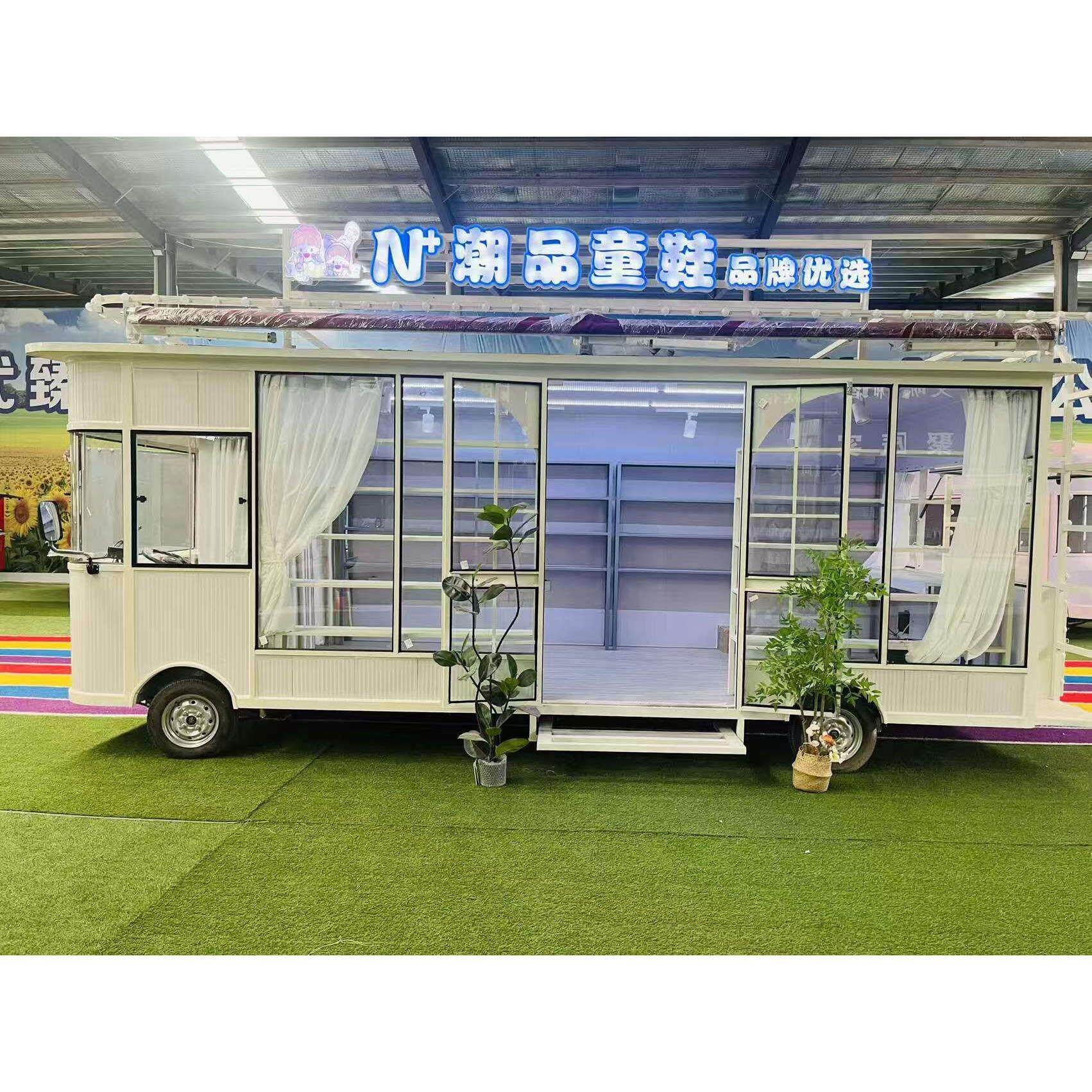 多功能服装车餐车摆摊商用移动摆早餐餐车移动小吃车