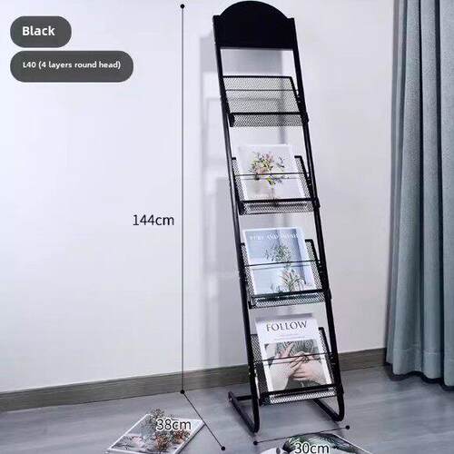 需定制杂志架宣传展示架报纸书报架宣传页落地资料架书刊置物架报