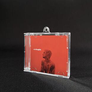 比伯迷你专辑NFC功能钥匙扣Justin Bieber changes微缩cd挂件定制