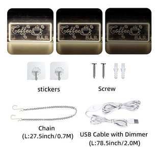 饰招牌一件批发 美食街饮品装 led霓虹灯发光字饮品店装 饰造型灯