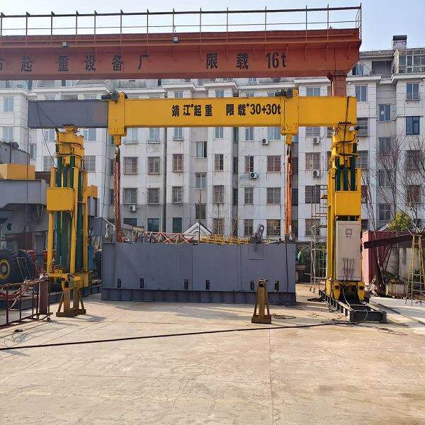 靖起液压龙门吊厂家 非标设计 轨道式轮胎式运行 规格多样 100t