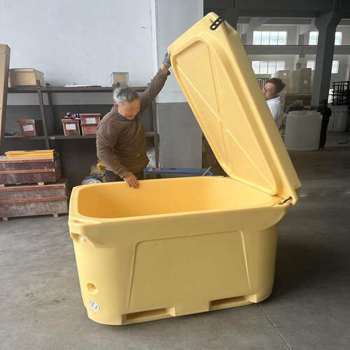 食品保温箱双层特大容量活渔虾工业水产保温桶海鲜660L异形