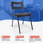 靠背椅加厚 工厂pu实验室车间流水线加固四脚椅子防静电静电源头