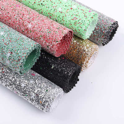 鞋葱片相册柔软pu箱包细料格 皮利特闪面料材粉服装装饰皮革发夹