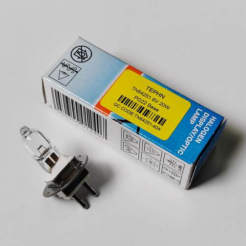 美沃S350/S280裂隙灯显微镜光源灯泡64251 HLX 6V20W PG22卤素灯