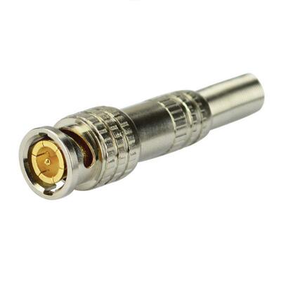 eKL-BNC004/5 免焊、焊接监控纯铜芯BNC头 Q9视频接头 10个装