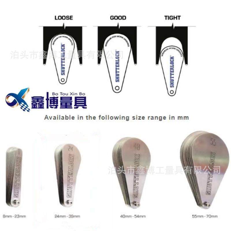 绳槽规6.5-54滑轮绳槽量规1/4滑轮槽半径2-1/2钢丝绳直径测量样板