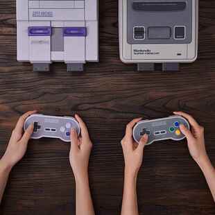 八位堂SN30 2.4G无线覆古手柄 SNES/SFC游戏机专用 即插即用