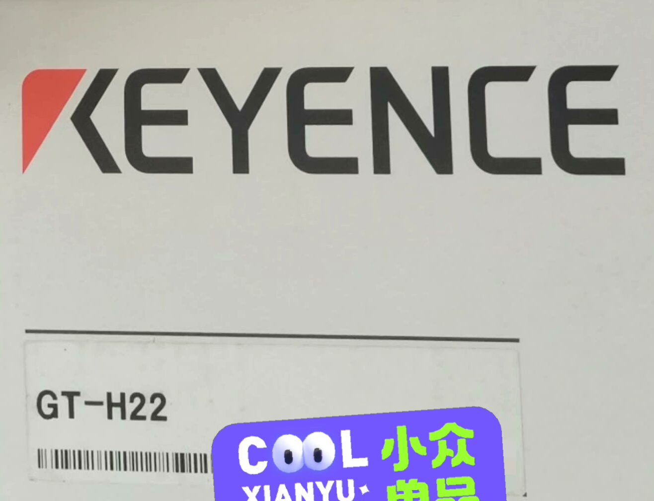 基恩士GT-H22传感器  全新原装正品  未拆封  内外码