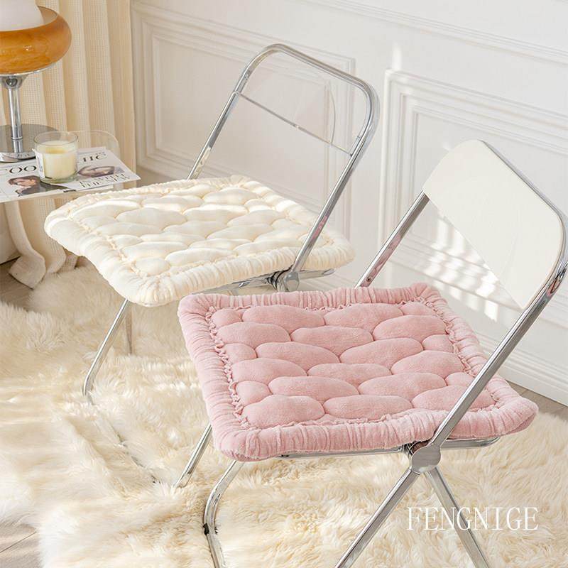 毛绒加厚坐垫冬季防滑新款餐椅垫学生教室办公室电脑椅久坐垫子,居家布艺,椅垫,淘宝优惠券,粉丝福利购,淘宝优惠卷