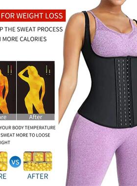 Women Shapewear Underbust Corset Body Shaper Latex Waist Tra