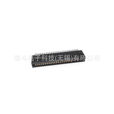 安费诺10147875-031LF CRPS电源母座 2*25PIN 弯插90度中心高4.25