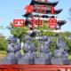 石雕青石四大神兽四方兽一套青龙白虎朱雀玄武天然石头四神兽摆件