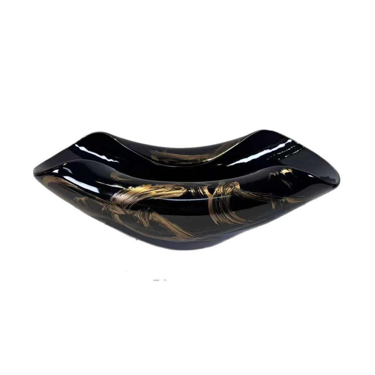 艺术陶瓷奢果盘金线器轻手绘高档撞收纳桌面色茶几花装饰摆件客厅,家居饰品,花瓶,淘宝优惠券,粉丝福利购,淘宝优惠卷