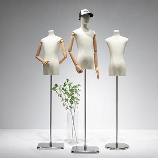 青少儿童模特全身年人台橱窗服装道店具人偶示男女童装展架中大童