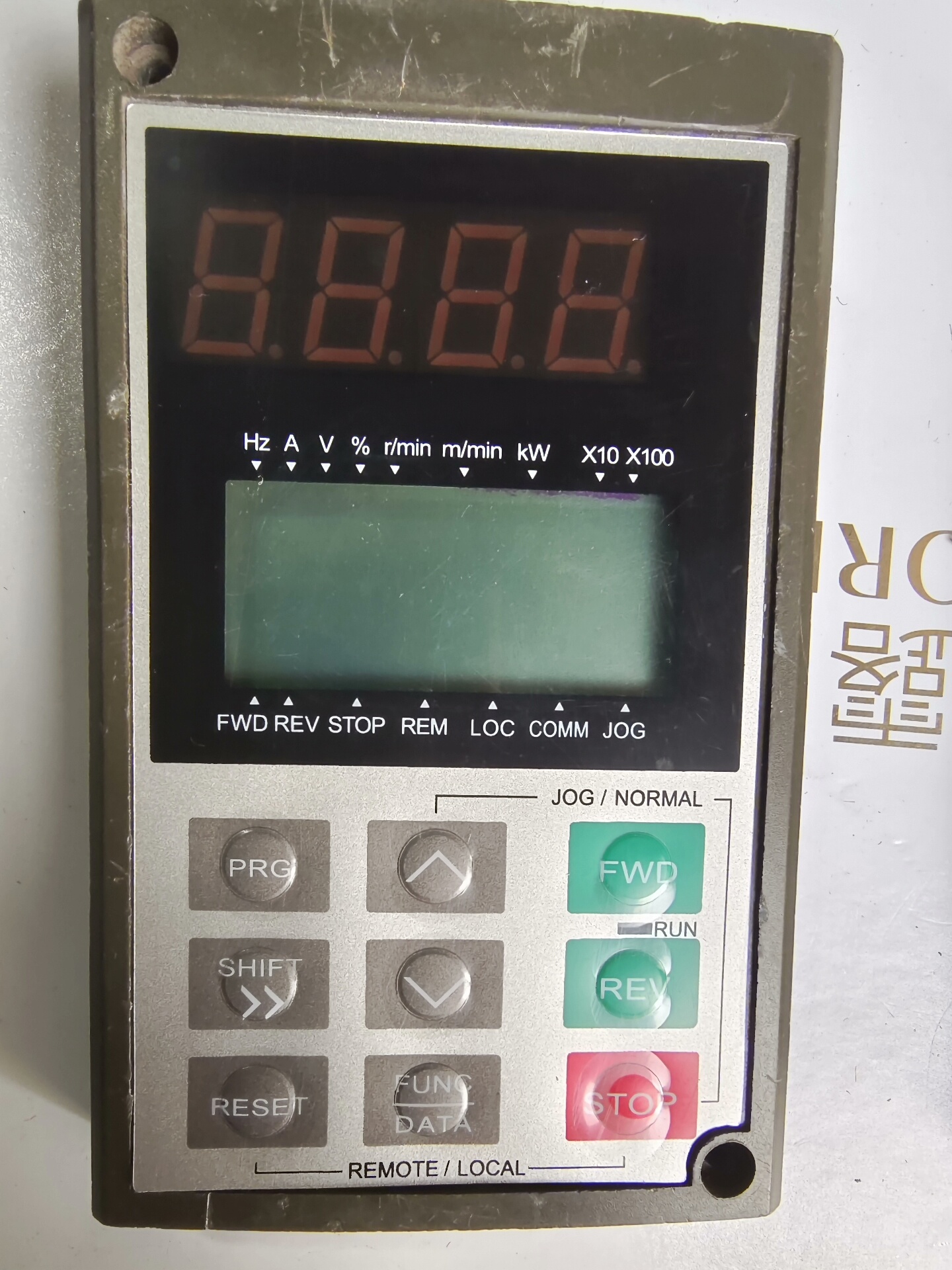 富士变频器面板。TP-VG7SM。二手拆机功能包好成色如图。