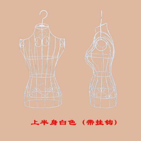 热卖欧式铁艺模特架女道具婚纱拍摄服装架全身半身女挂衣架展示架