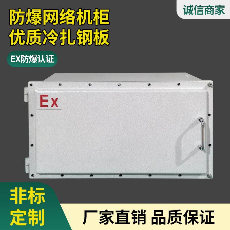 防爆网路机柜防腐配电箱柜碳钢弱电柜不锈钢交换机箱防爆监控柜箱