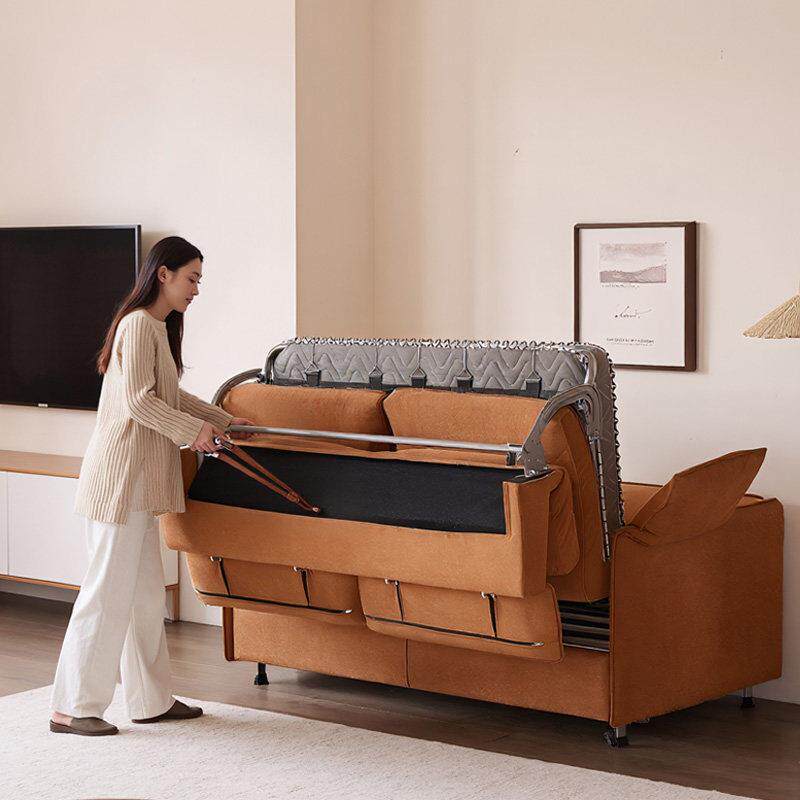 高端沙发床折叠两用2025年新款小户型客厅书房一体两用带床垫双人