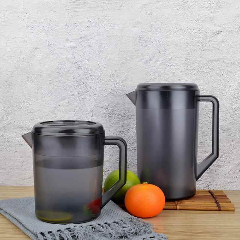 .5L冷水壶日1家用加厚塑料lelqs凉水壶3吧台耐高温商用餐厅茶水壶