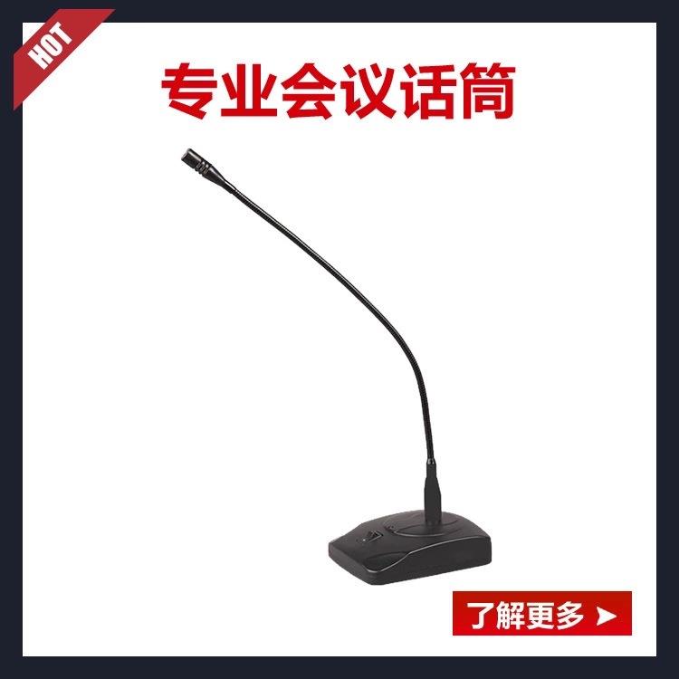 直销邦华ED-21鹅颈式专业有线电容会议麦克风USB电脑台式话筒