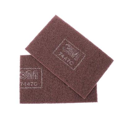 3M工业百洁布7447C加厚加粗菜瓜布毛刺布拉丝布去毛刺工业百洁布