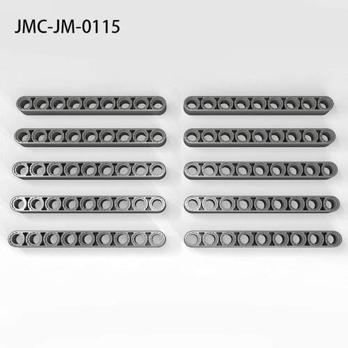 中鸣教育机器人配件系列JMC-JM-0115 9格梁积木零件包