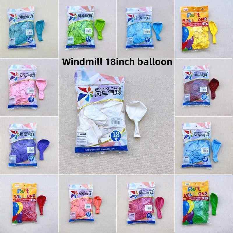 风车气球18寸25祇加厚乳胶生日派对婚房婚庆装饰场景布置拱门用品,节庆用品/礼品,气球,淘宝优惠券,粉丝福利购,淘宝优惠卷