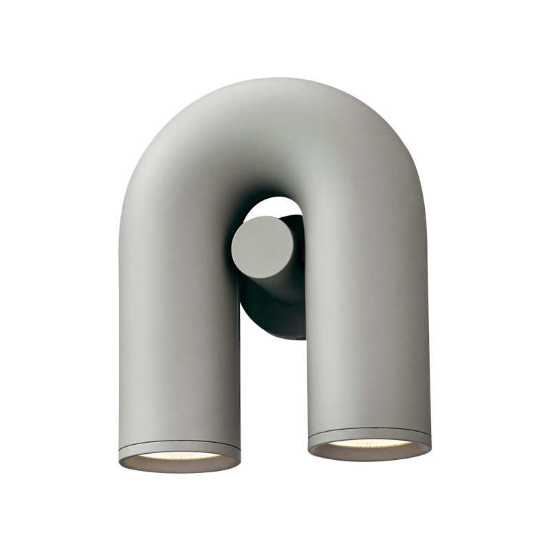 极个性灯具简约形uled设计师创意客厅床头简灯壁灯阅读水管墙背景