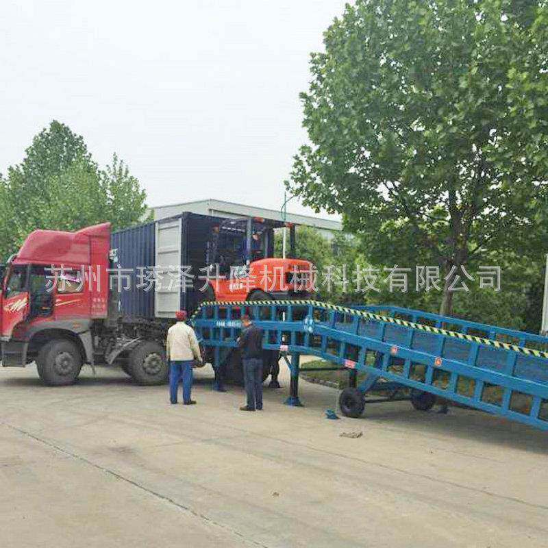 苏州登车桥10吨登车桥卸货平台江苏登车桥集装箱装卸货