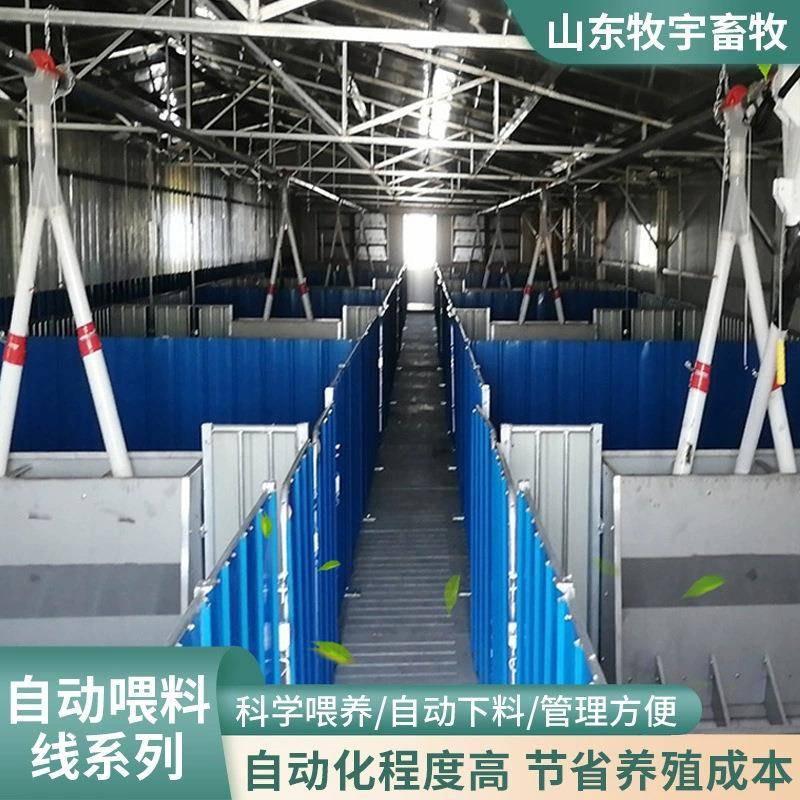赛盘喂料养猪场自动线料赛盘配件料塔料线育肥养猪场自动上料系统