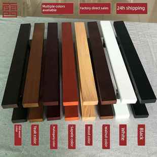 肯德基门玻璃门拉手无框门拉手木门拉手黑色实木色拉手库存