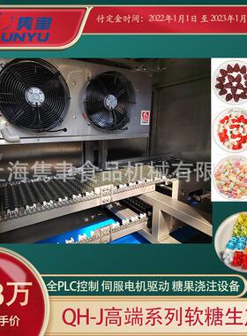 全自动女士多维软糖浇注成型设备  全自动儿童营养软糖浇注机