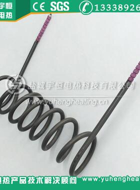 Incoloy800/840高温螺旋型加热管850℃高温加热管弹簧型加热管