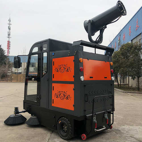 小型驾扫地扫座市政道路清扫三轮车小区扫 地机 工厂路驾驶式车式