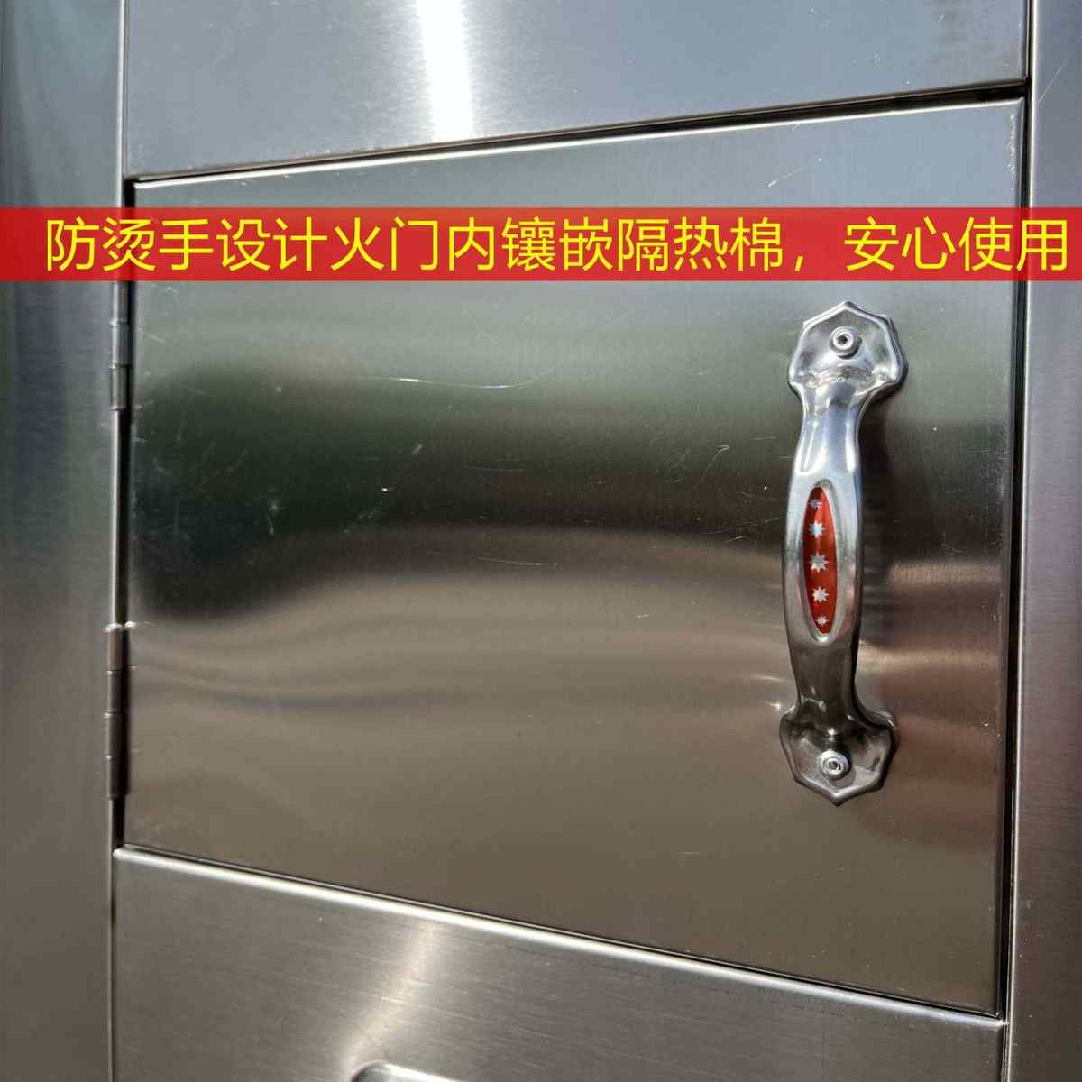 不锈钢304巨厚柴火灶炉灶新款烧木柴大锅台农村无烟移动土灶台