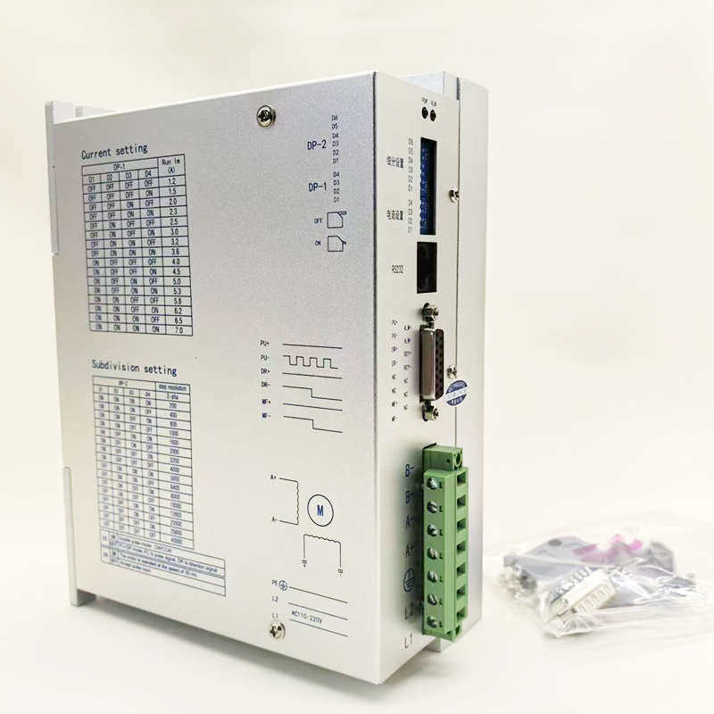 86/110/130两相步进电机驱动器220V5A7A大电流2522/2722高压驱动