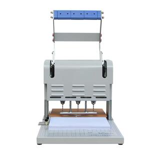 奇砚QY-40A电动三孔打孔机人事档案盒装订机QY-3108线装卷宗文书