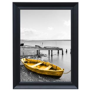 X1AW现代简约实木大相框挂墙30寸8K4K24寸a4A3装 裱画框外框架定