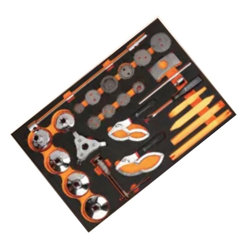 钢盾 S025051/S025052 26件综合工具托组套/37件保养工具托组套
