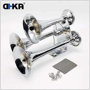 卡车货车轮船用 DHKA亚冠 145dB 24V 12V AS095现货 大三管气喇叭