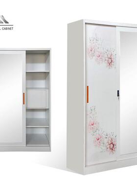 衣柜家用推拉KM-WD-01门柜收纳卧室大衣橱小户型组儿童装柜子功能